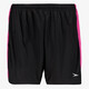 Dames voetbalshort zwart roze