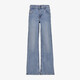 Name It Wide Fit Rose meisjes jeans medium blauw