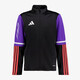 F50 TR JKT Y kinder trainingsvest zwart paars