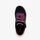 Streamline meisjes sneakers zwart roze
