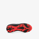 Predator Club MG kinder voetbalschoenen zwart rood