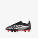 Predator Club MG kinder voetbalschoenen zwart rood