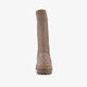Leren dames laarzen taupe