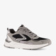 Heren sneakers grijs zwart