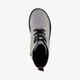 Meisjes veterboots zilver roze