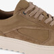 Van Beer suede heren sneakers bruin
