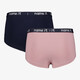 Name It 2-pack meisjes hipsters roze zwart