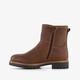Leren dames boots bruin