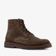Suède heren veterboots bruin