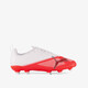 Ultra 7 Play MG kinder voetbalschoenen wit rood