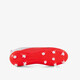 Ultra 7 Play MG kinder voetbalschoenen wit rood