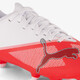 Ultra 7 Play MG kinder voetbalschoenen wit rood