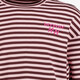 Gestreept meisjes shirt met lange mouwen roze