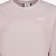 Essentials Small No. 1 Logo dames sweater lichtroze
