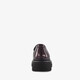 Dames lak loafers bordeaux rood