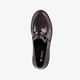 Dames lak loafers bordeaux rood