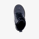 Meisjes veterboots met glitters blauw