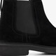 Suède heren Chelsea boots zwart
