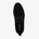 Suède heren veterschoenen zwart