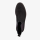 Suède heren Chelsea boots donkerblauw