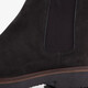 Suède heren Chelsea boots donkerblauw