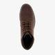 Heren veterboots donkerbruin