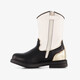 Meisjes cowboylaarzen zwart wit
