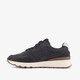 Suede heren sneakers donkerblauw