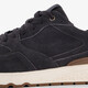 Suede heren sneakers donkerblauw