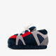 Gevoerde kinder sneaker pantoffels blauw