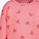 Name It meisjes sweater met hartjesprint roze