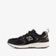 408 dames sneakers zwart grijs