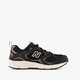 408 dames sneakers zwart grijs