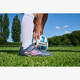 Flow FG kinder voetbalschoenen blauw roze