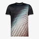 Dry heren voetbal T-shirt met print zwart