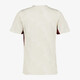 Kinder voetbal T-shirt ecru bordeaux