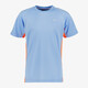 Kinder voetbal T-shirt lichtblauw oranje