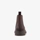 Leren heren Chelsea boots bruin