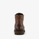 Leren heren veterboots cognac