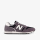 373 suède heren sneakers grijs zwart