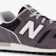 373 suède heren sneakers grijs zwart