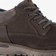 Leren heren veterschoenen grijs