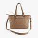 Dames shopper beige