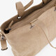 Dames shopper beige