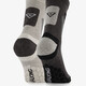 2-pack dames heren wandelsokken grijs
