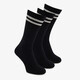 3-pack unisex sportsokken zwart