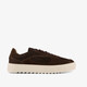 Suede heren sneakers bruin