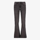 TwoDay dames flared jeans donkergrijs