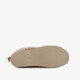 Gevoerde dames teddy pantoffels beige