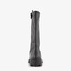 Hoge leren meisjes boots zwart